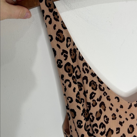 REFORMATION Feline Leopard Animal Print V-Neck Wrap Mini Dress Size XS - Picture 14 of 16